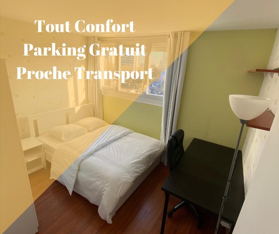 Chambre - Proche Gare Tgv Et Paris ماسي المظهر الخارجي الصورة
